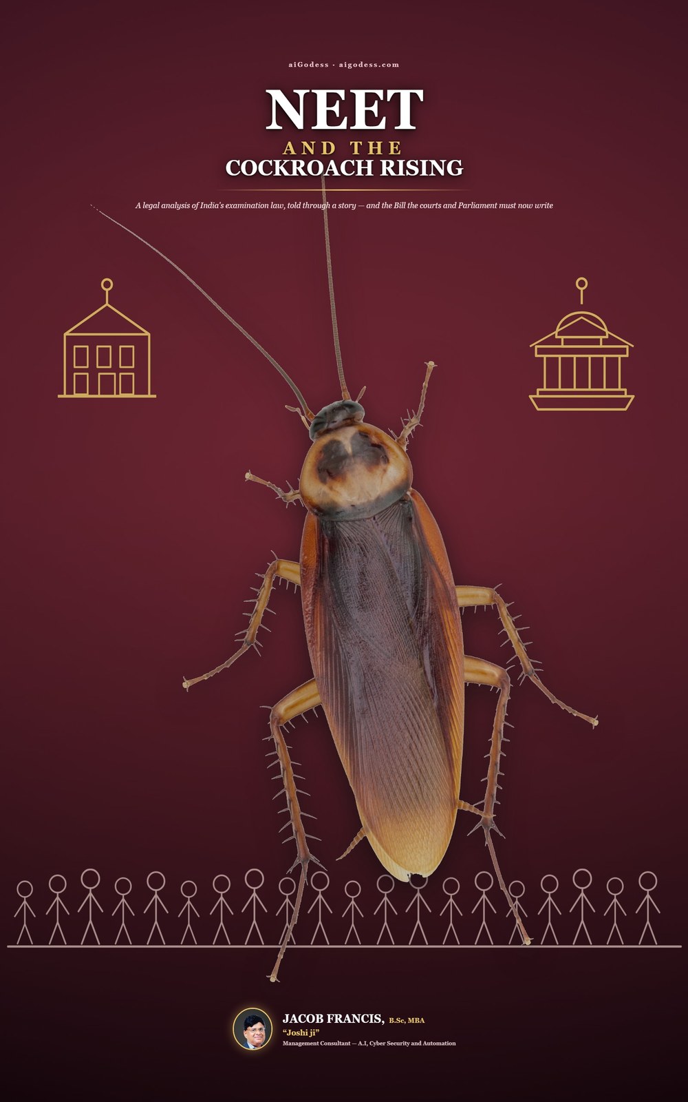 Cover of NEET and the Cockroach Rising