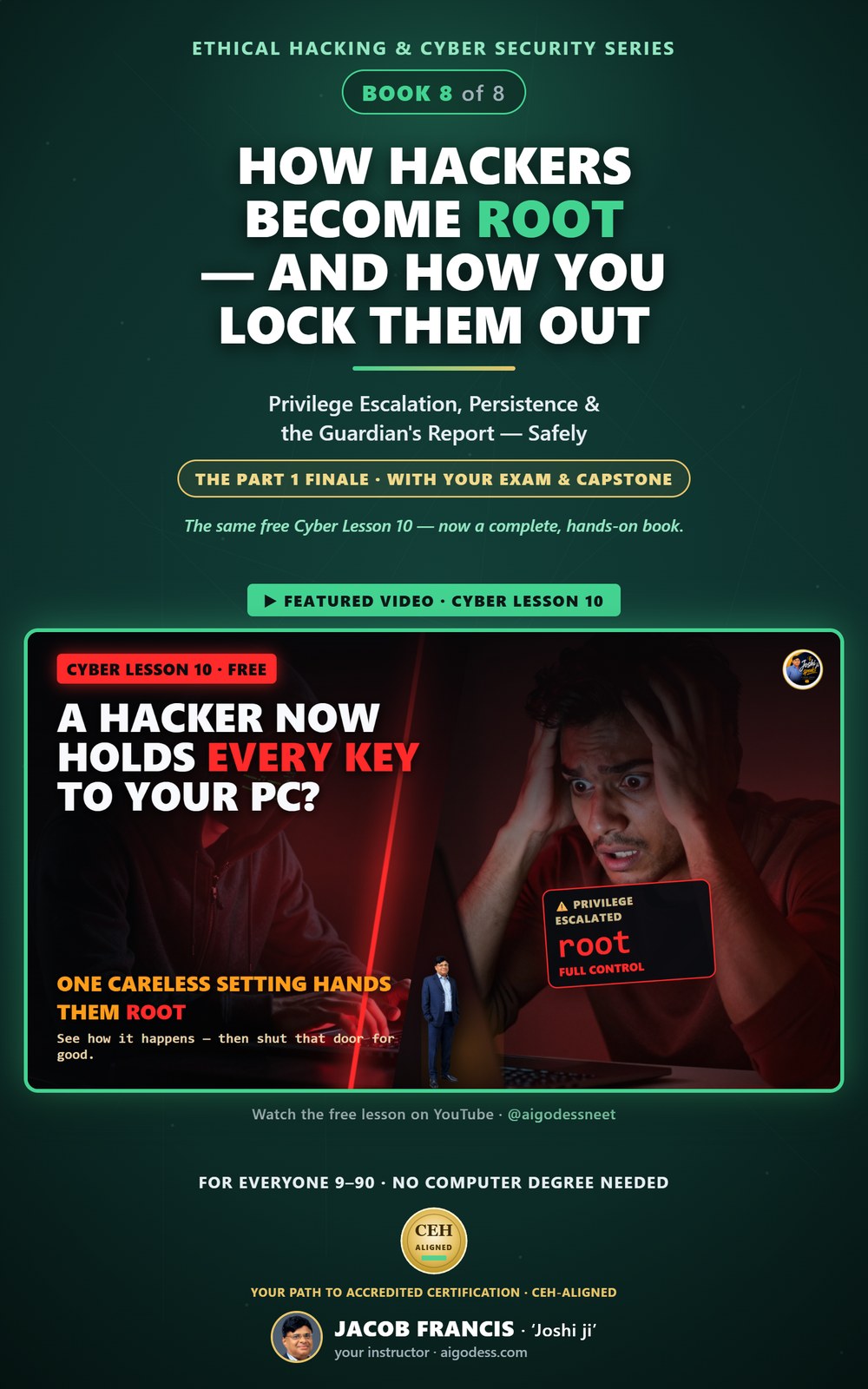 Cover of How Hackers Become Root — and How You Lock Them Out