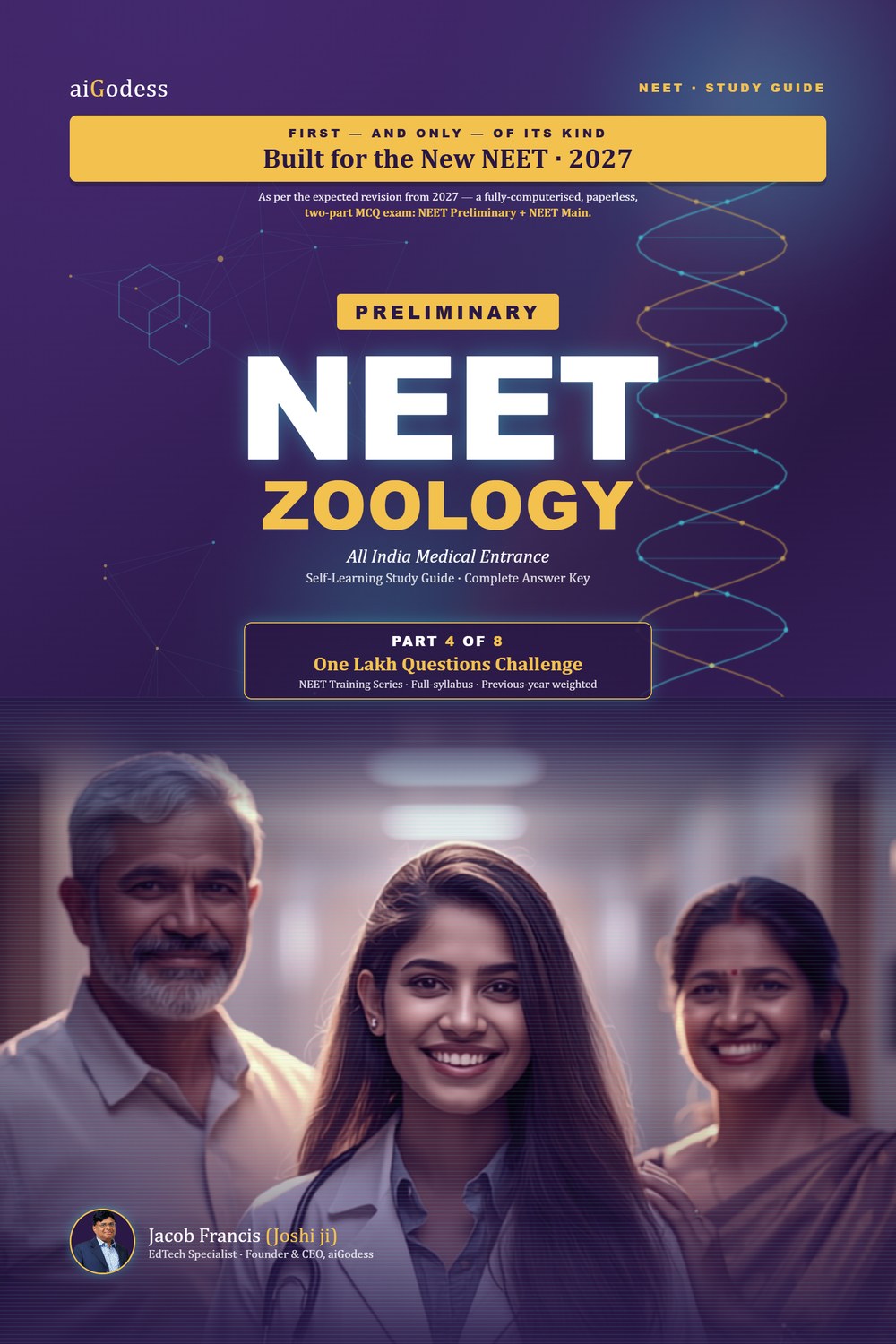 Cover of NEET Preliminary Zoology